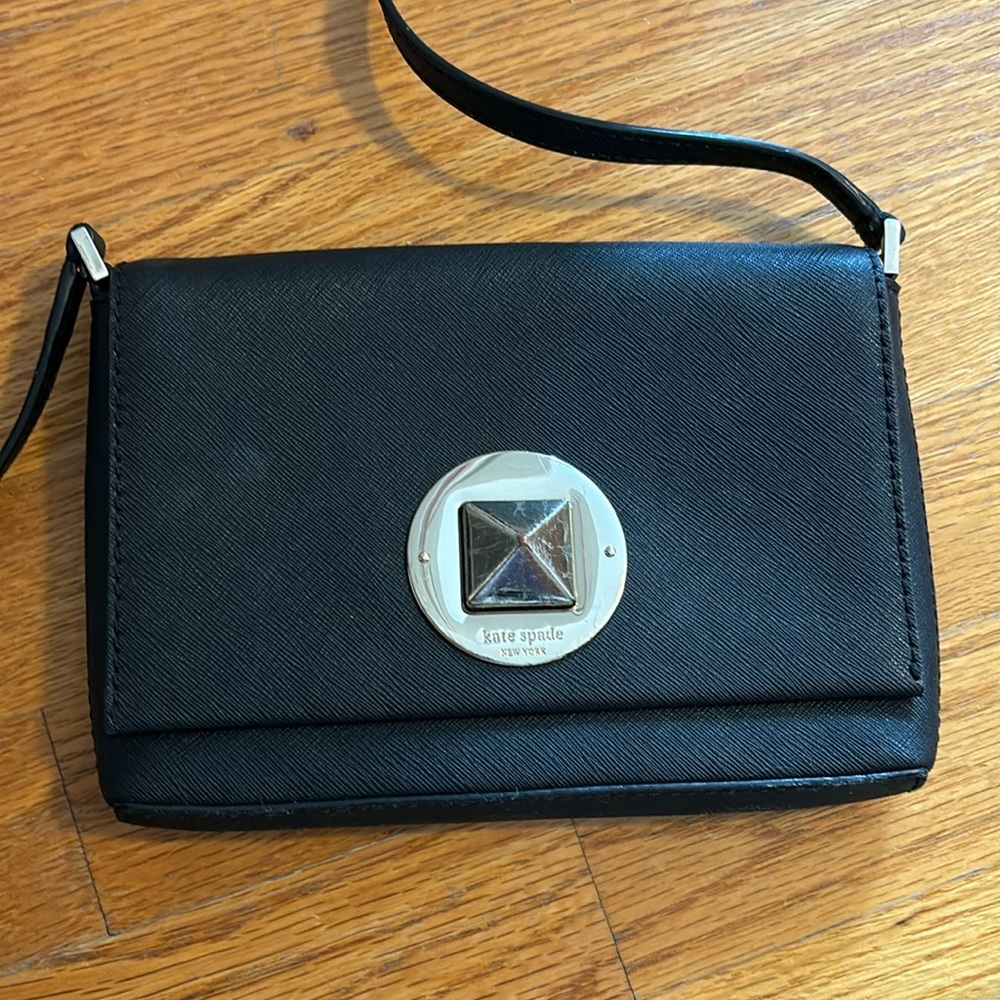 Leather Late Spade Bag